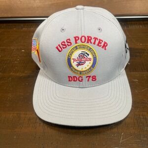 USS Porter DDG 78 United States Navy Tomahawk Cruise Missile Strike Team Cap Hat